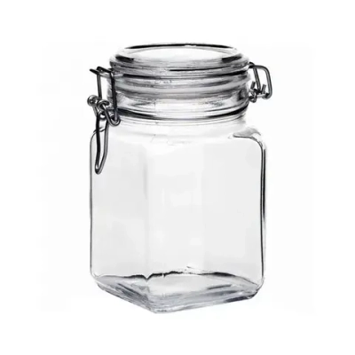 Банка Кремлин 1050 мл (мет клипса и пласт уплотн)