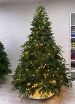 Елка с гирляндой встроенной «Престиж» (Литая хвоя) 2.7 м