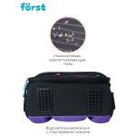 Ранец Först F-Top "Pink tiger" 36*28*15 см, 2 отделения, 2 кармана, анатомическая спинка