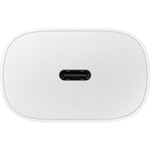Сетевое зарядное устройство Samsung мощностью 25 Вт (USB-C) и кабель USB-C (1 м) (EP-TA800), белый
