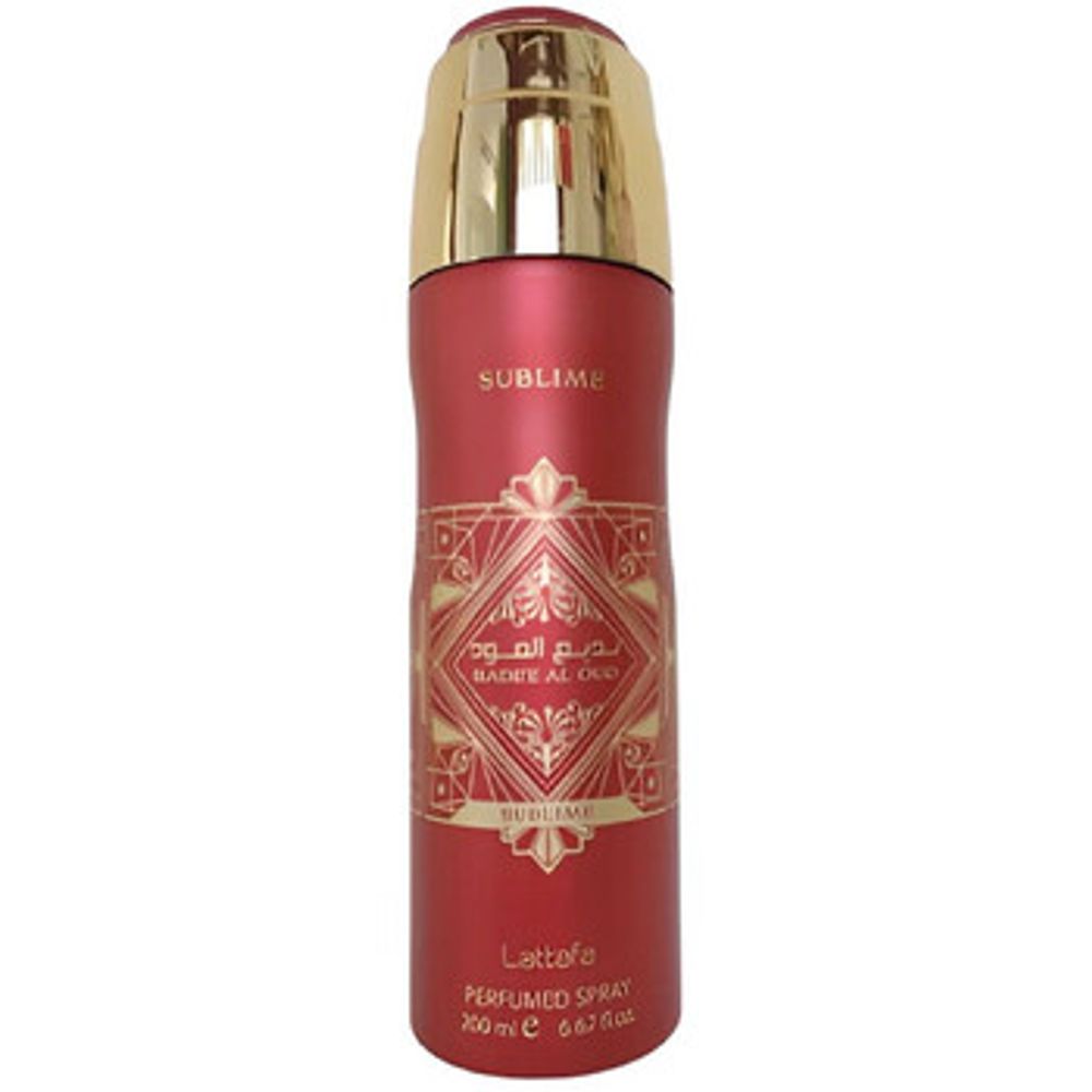 Lattafa Perfumes Badee Al Oud Sublime Deospray 200ml
