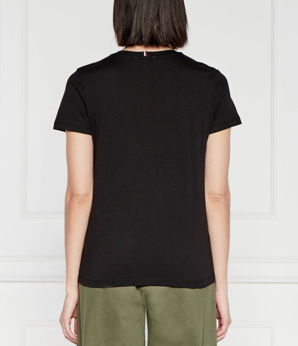 Футболка REG C-NK SIGNATURE Tommy Hilfiger - черный(WW0WW41674)