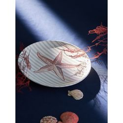 Набор из четырех тарелок Aquarium из коллекции Sea treasures, Ø21,5 см