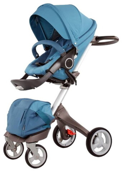 Детская коляска Nuovita Sogno 2 в 1 Blu