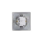 Розетка IP44 "Glossa" С/У с ЗК (250В, 16А, защит.шторки)
