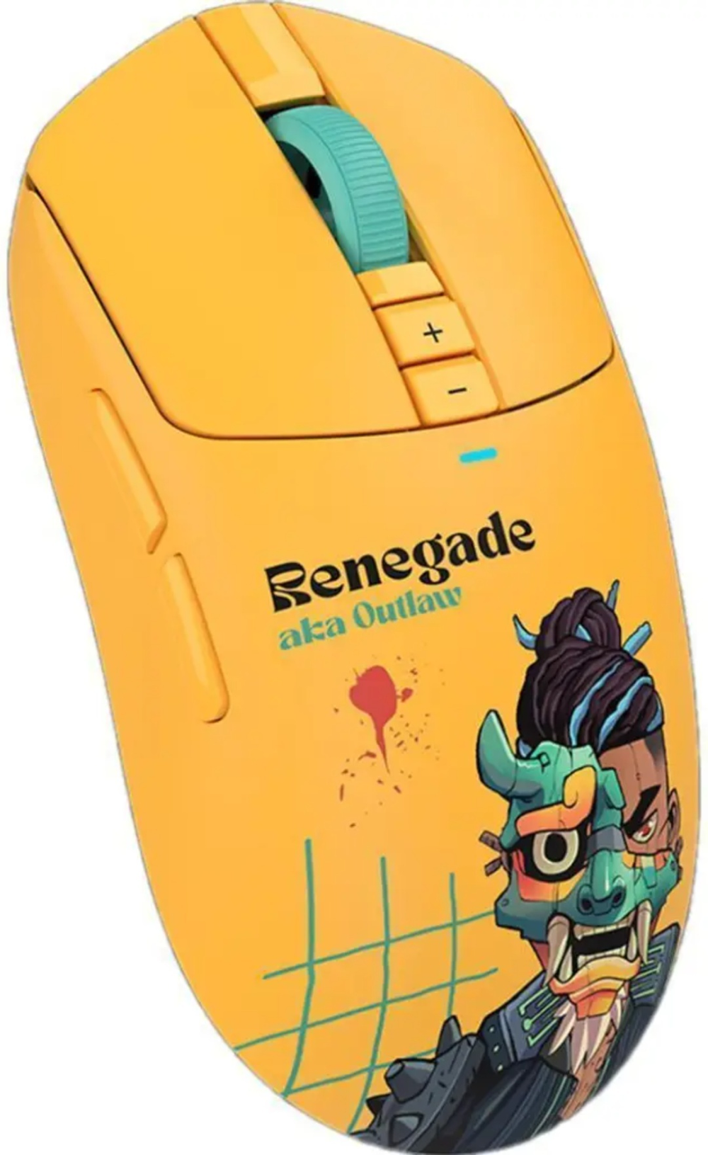 Мышь Bloody R72 Ultra Duo Renegade желтый
