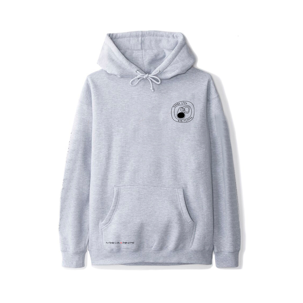 Худи Macba Life x Ruben Sanchez Pigeon Hood Grey