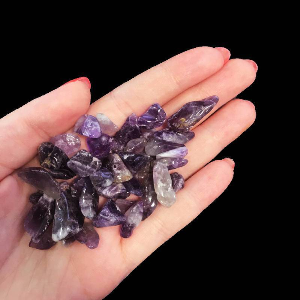 Натуральный аметист Amethyst, 5-15 мм, 100гр