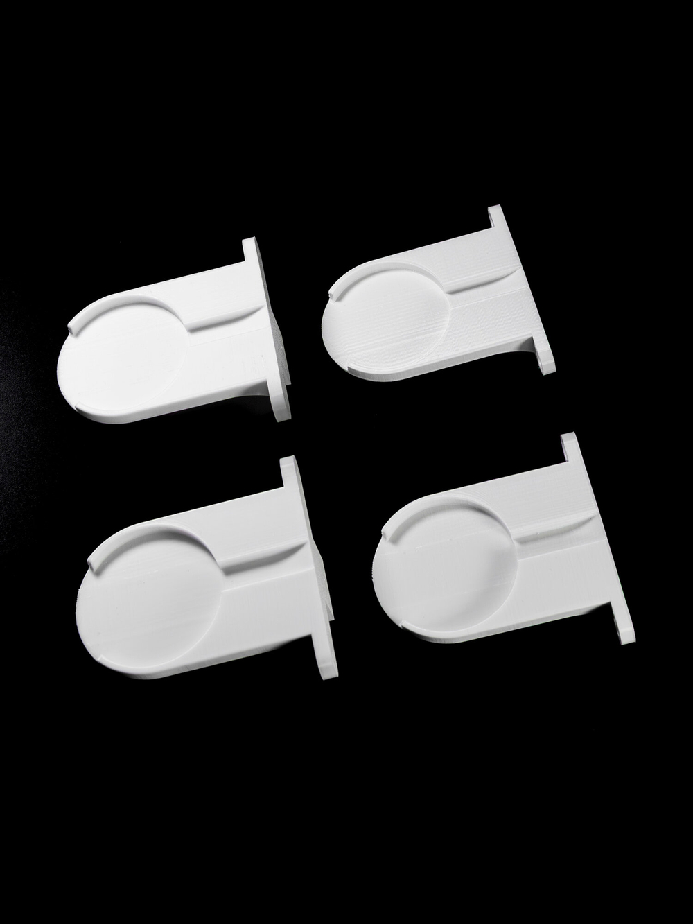 Набор 4 шт., кронштейн-полка для камеры Aqara G3 на стену, белая, 3D печать