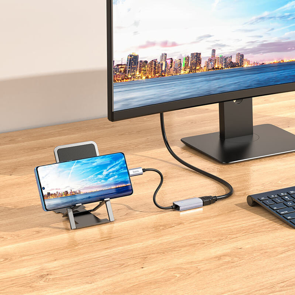 Адаптер HOCO UA20 Presage Type-C на HDMI