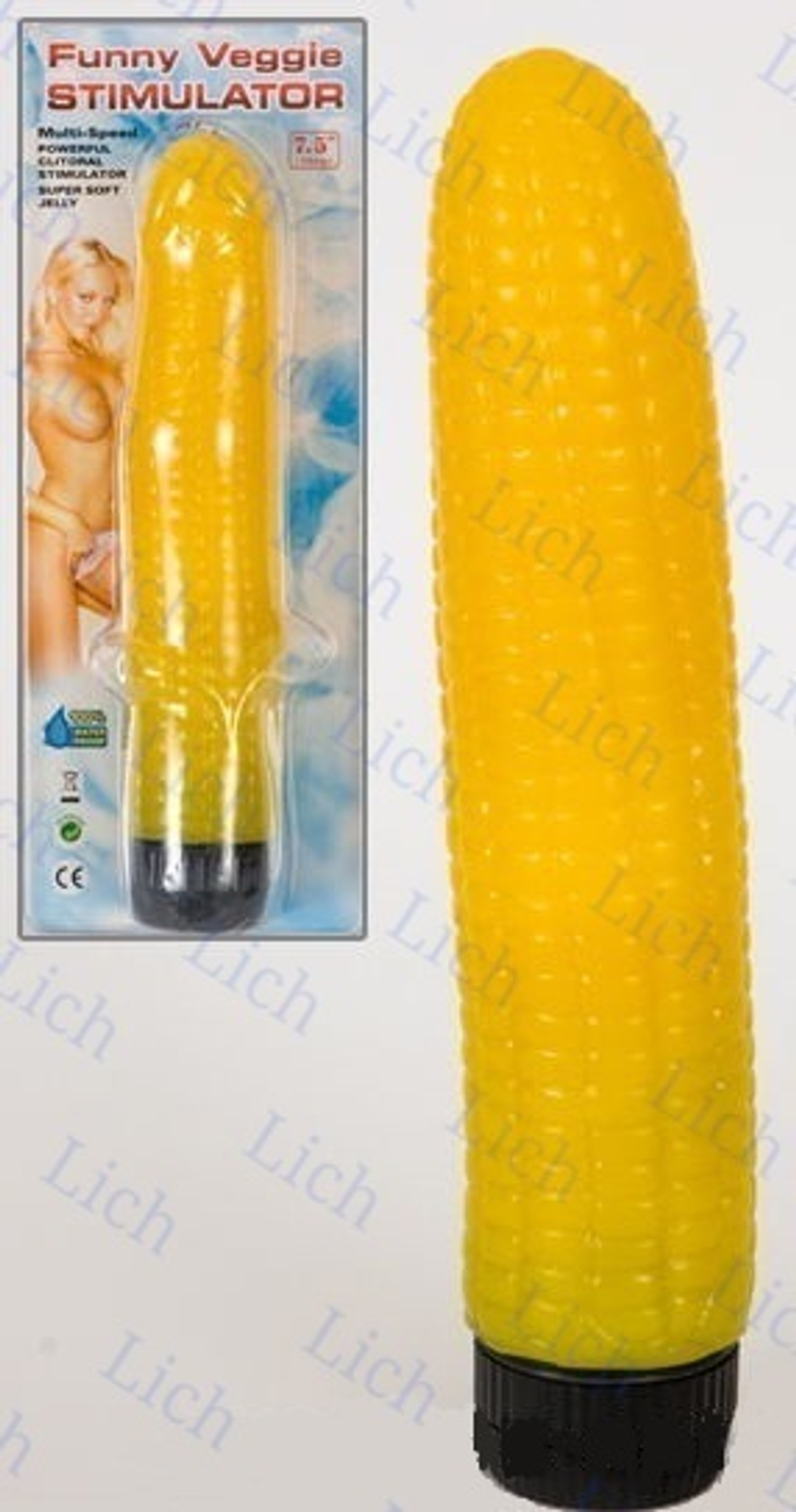 Водонепроницаемый вибромассажер  Кукуруза