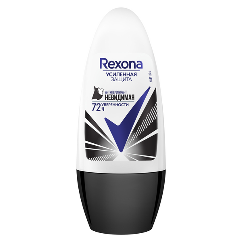 Rexona део-ролик motionsense НЕВИДИМАЯ на черн./белом 50 мл. 6*288