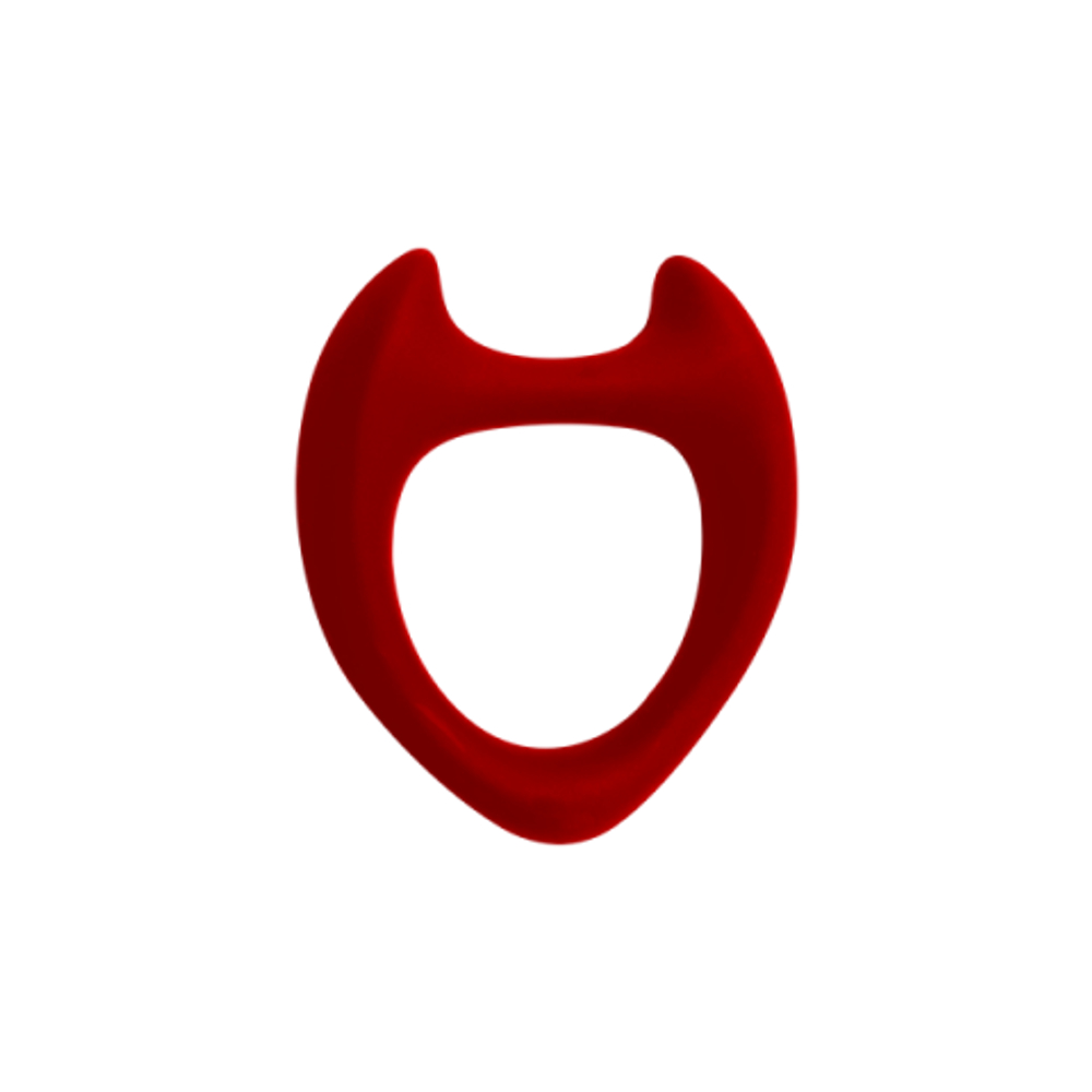 Эрекционное кольцо Toro от Wooomy красное (L)