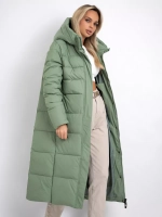 Куртка зимняя длинная с капюшоном пуховик