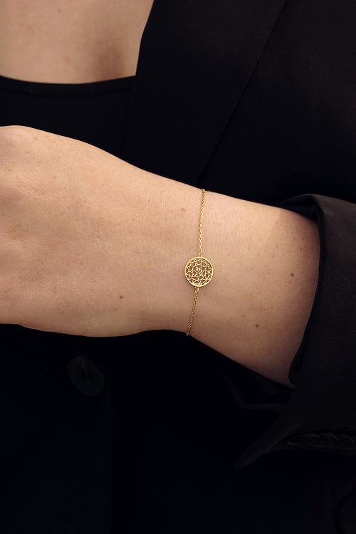 Браслет TIBEKA позолота