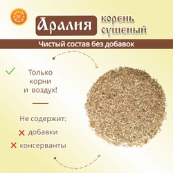 Аралия корень.