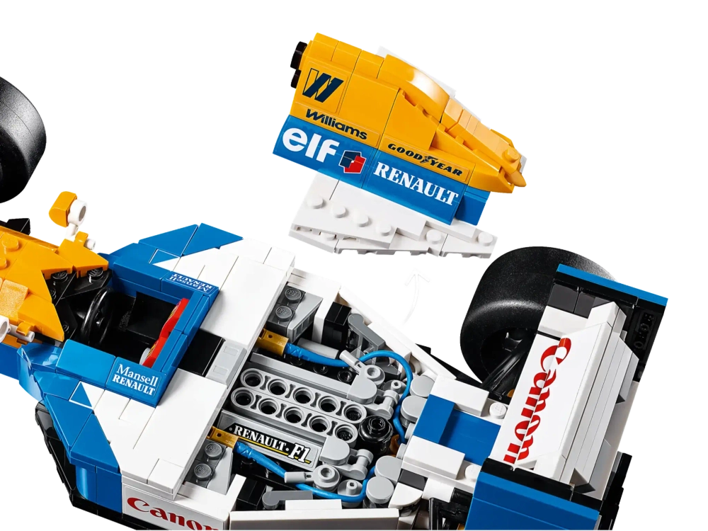 Конструктор LEGO Icons 10353 Williams Racing FW14B & Nigel Mansell