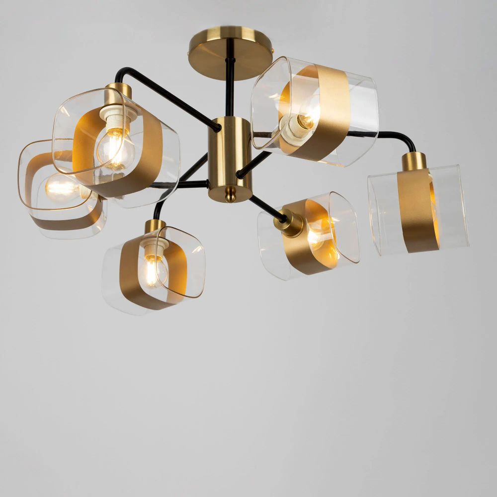 Citilux Бертон CL140161 Люстра потолочная Бронза