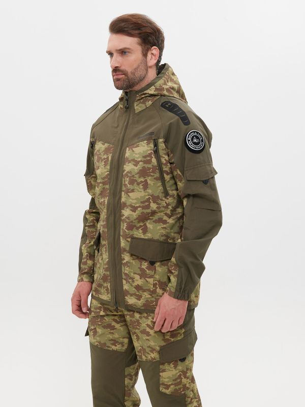 Костюм летний Горка-Люкс ткань Nylon Cotton Рип-Стоп цвет Хаки/MV-23