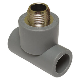 Тройник (PE-RT) комбинированный наружная резьба TEBO TB-PE 20 х 1/2* х 20