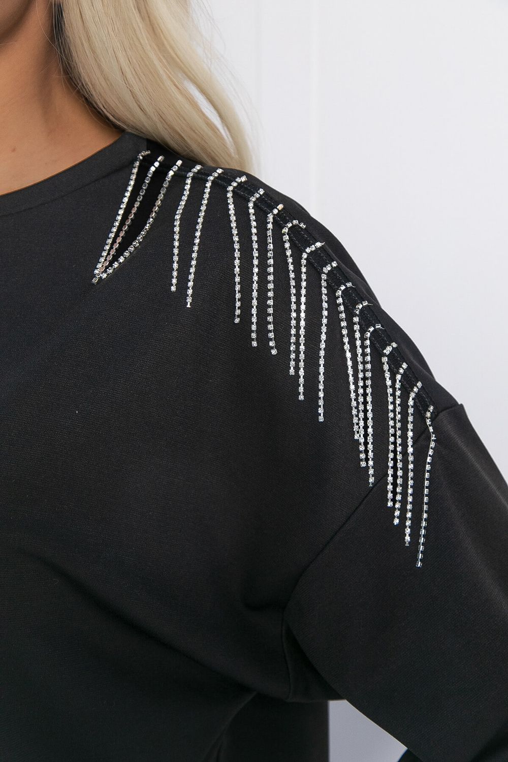 Свитшот Луана (черный) Б12737-5М LT Collection