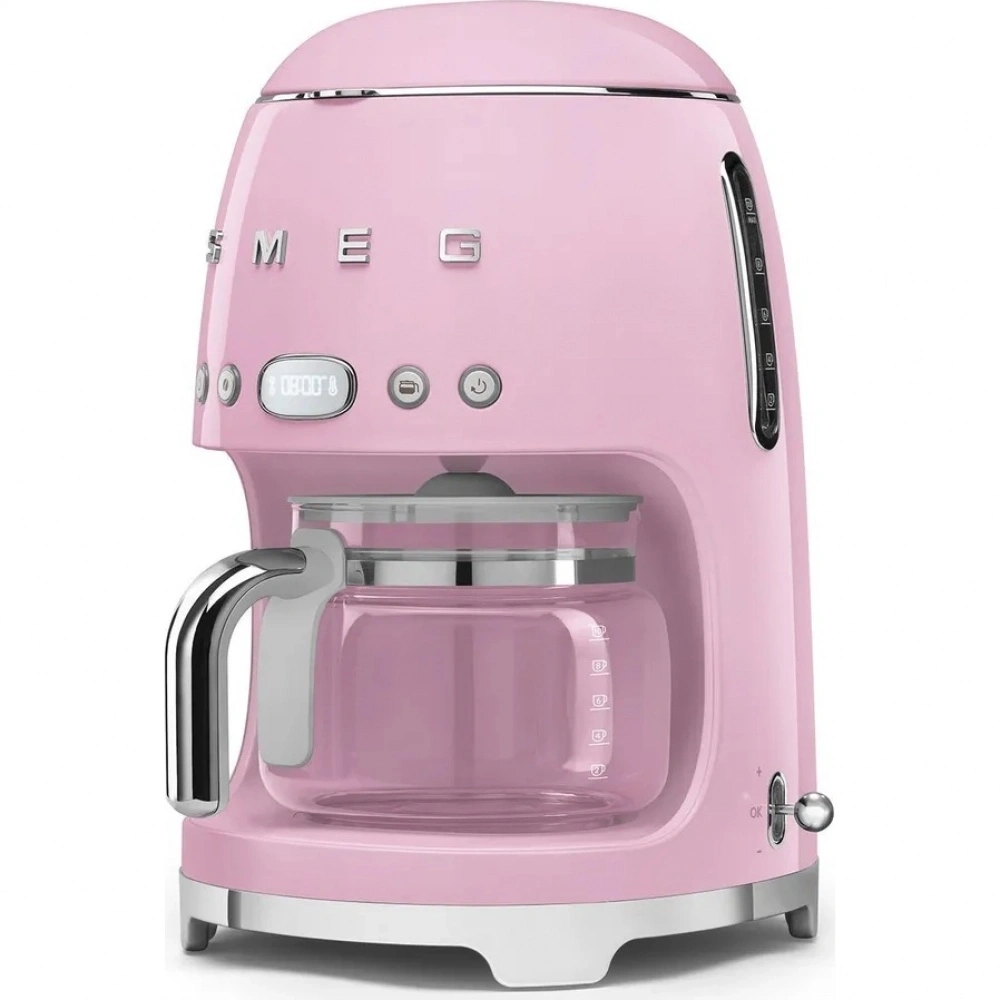 Кофеварка капельная Smeg DCF02PKEU розовый