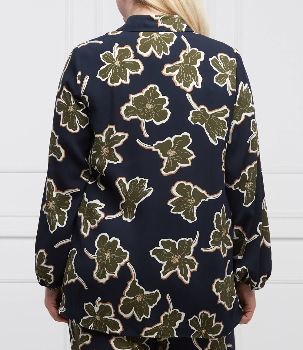 рубашка felce plus size Persona by Marina Rinaldi - темно-синий(1191242)