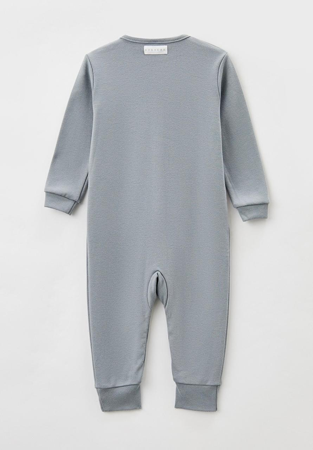 cлип из органического хлопка в пыльно-сером цвете