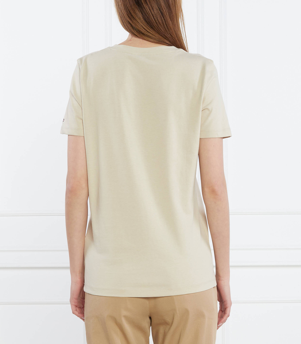 Футболка Tommy Hilfiger - бежевый(WW0WW28681)