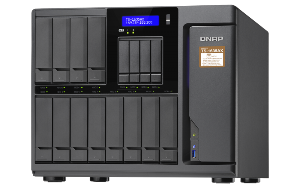 Сетевой RAID-накопитель  QNAP TS-1635AX-8G