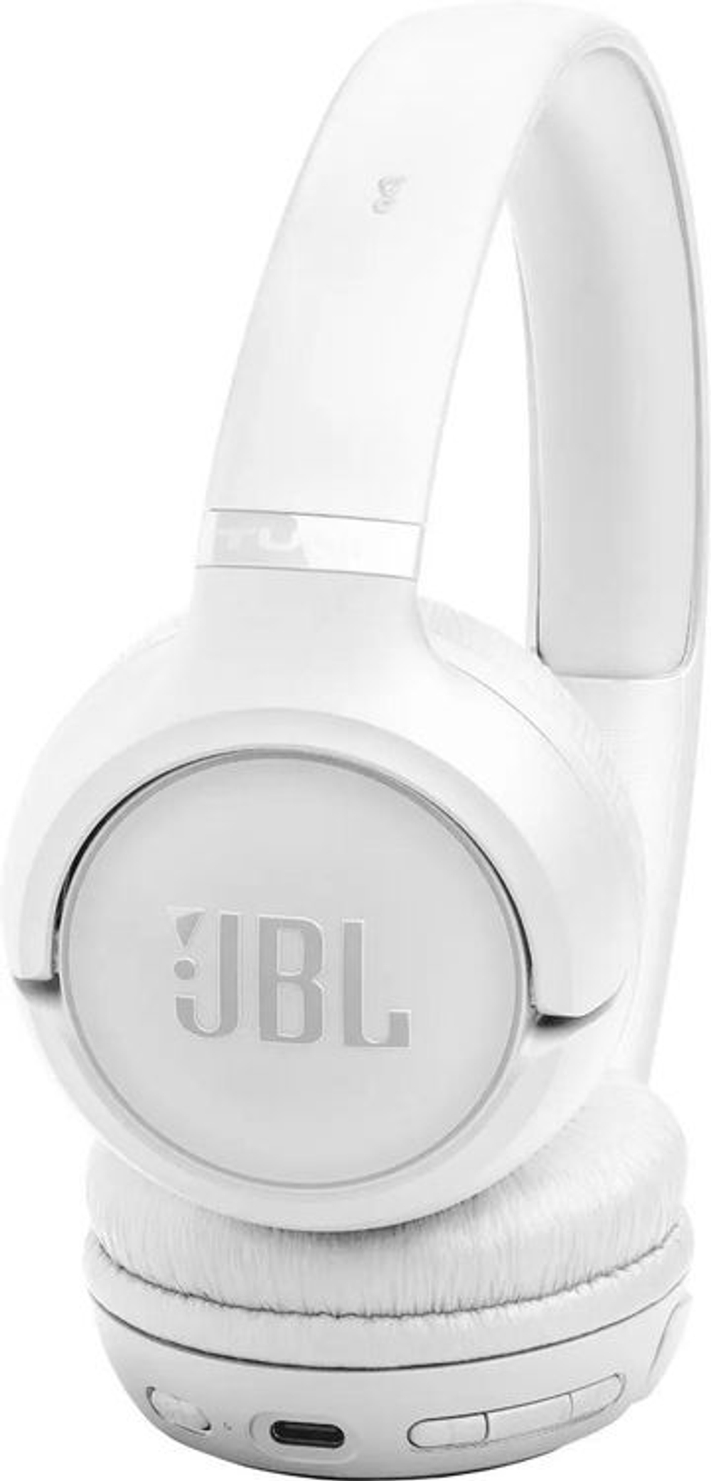 Наушники JBL Tune 530BT, Bluetooth, накладные, белый [jblt530btwht]