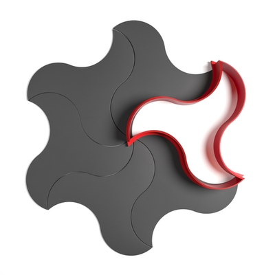 Вырубка "Скрученная волна"