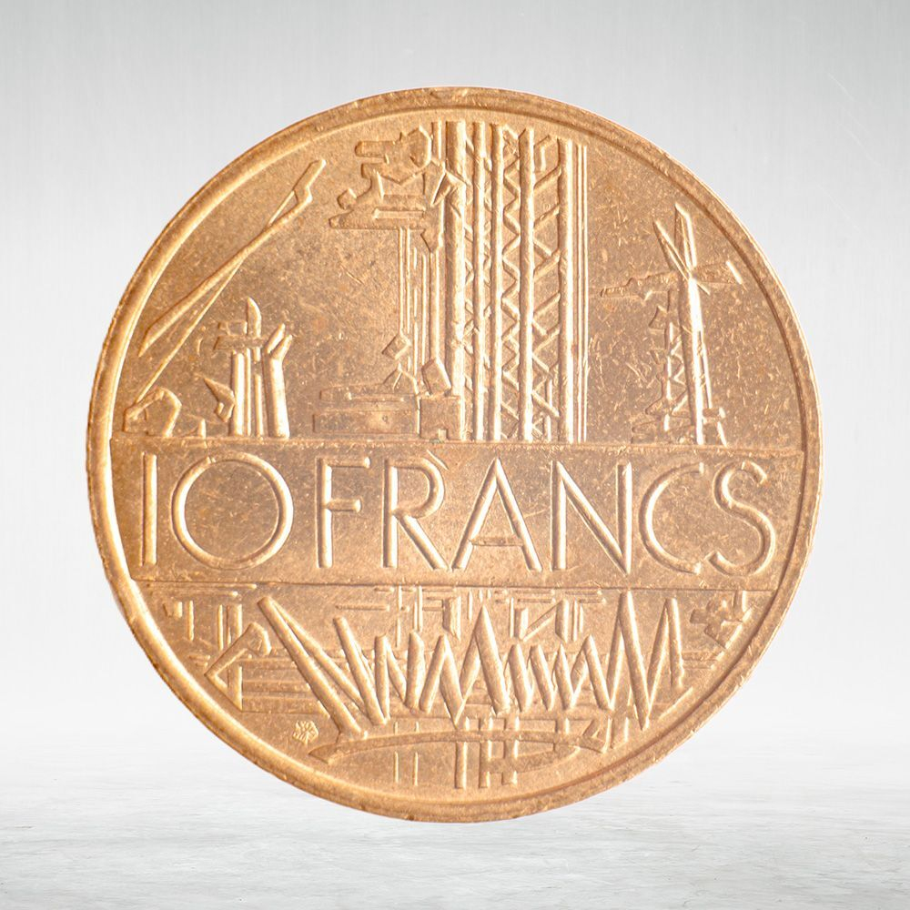 France, 10 Francs 1979 - Mathieu Pessac, XF