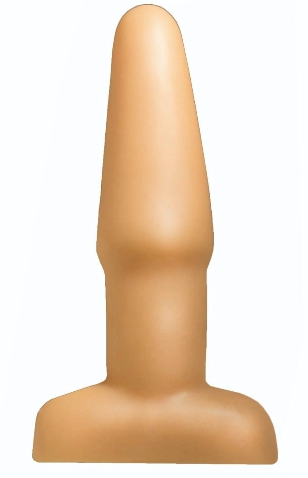 Телесная анальная пробка - 14 см. (Цвет: телесный)