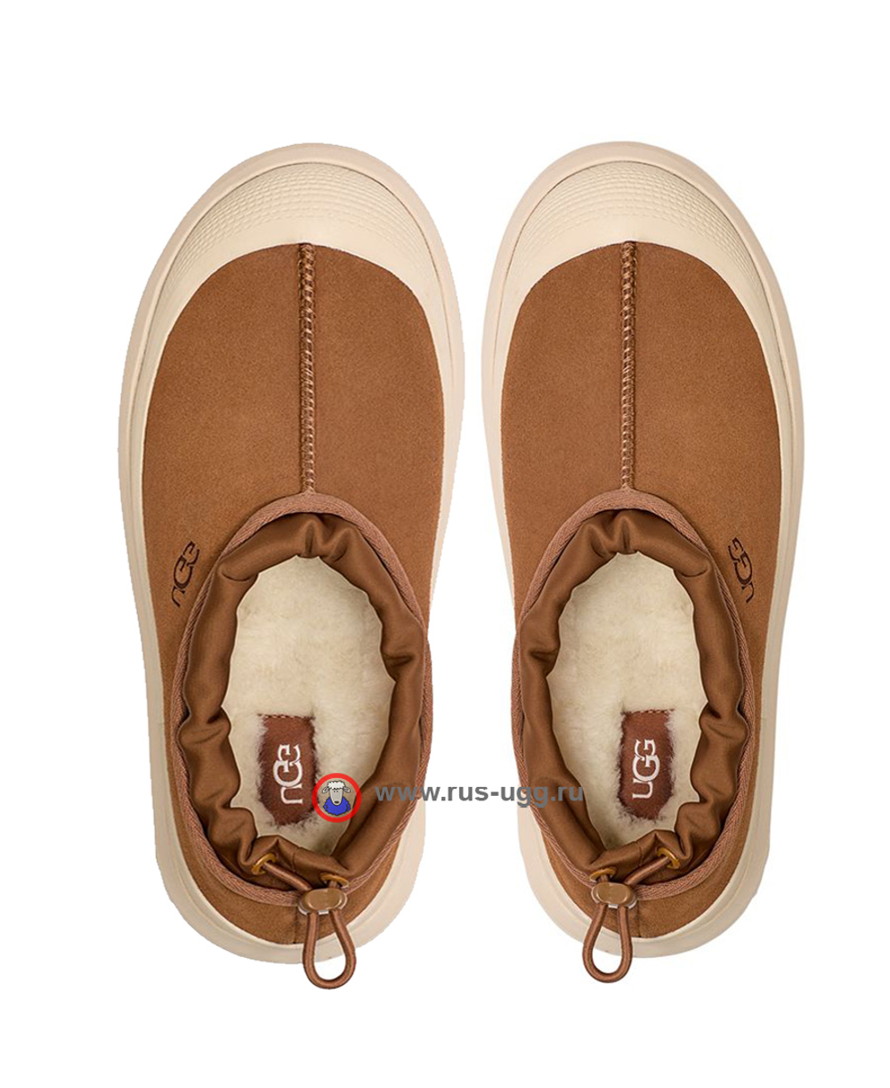 MENS TASMAN WEATHER HYBRID SLIPPER Chestnut-White