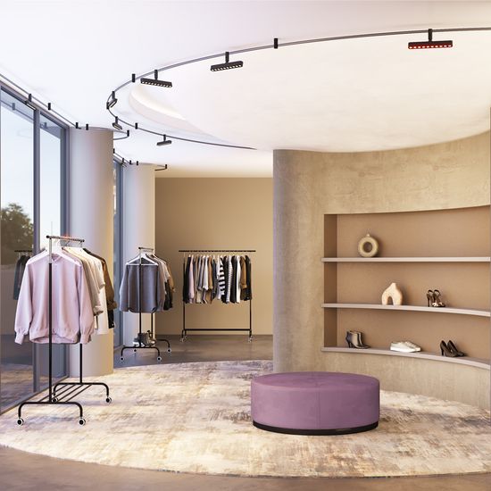 Трековый светильник Technical TR203-1-10W3K-S-B