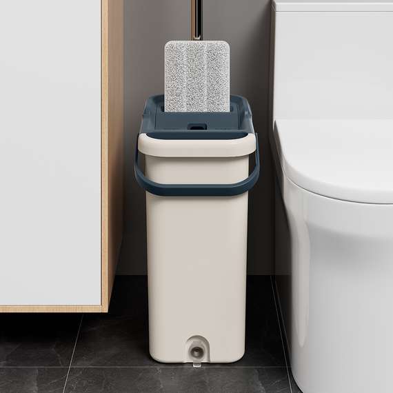 Швабра с отжимом и ведром cleanup, 7 л.