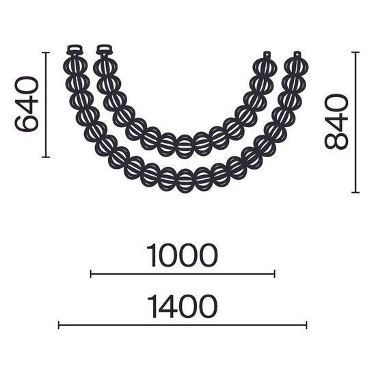 Подвесной светильник Maytoni MOD216PL-L42G3K