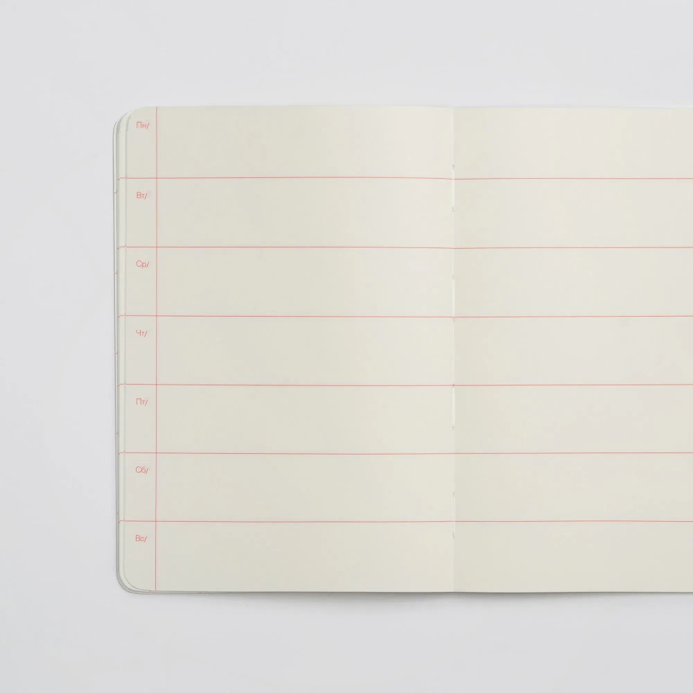 Еженедельник недатированный Simple Week чёрный