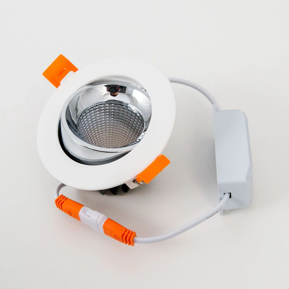 Citilux Альфа CLD001NW1 LED Встраиваемый светильник Белый Хром