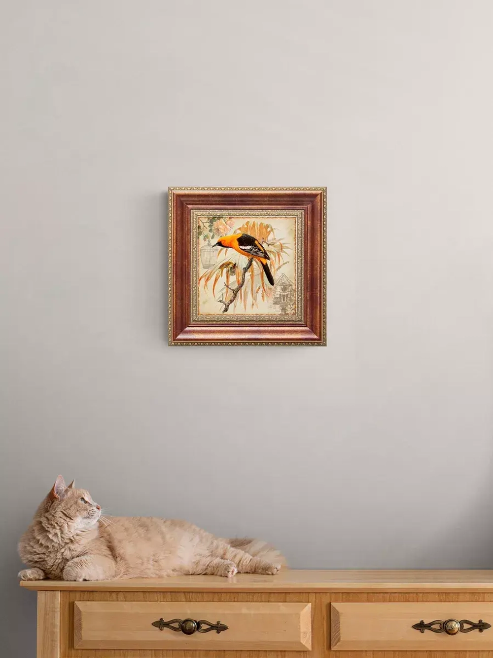 Картина на стену интерьерная на холсте 30х30 см