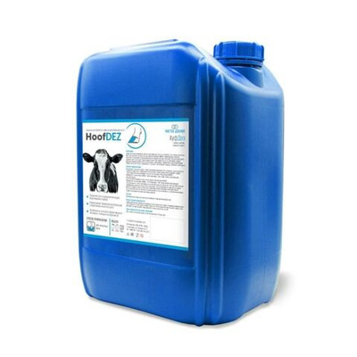 Средство для ухода за копытами HOOFDEZ (25% р-р медного купороса) + малахит зеленый, 20 кг