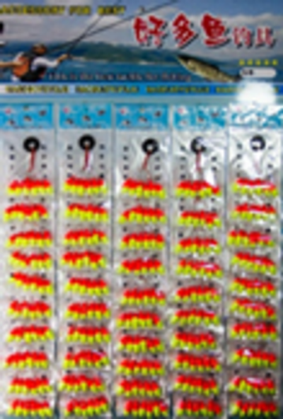 Стопора красно-желтые пенопласт