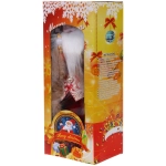 Дед Мороз - Лесовичок «Лесной добряк» 40 см, Красный/бежевый