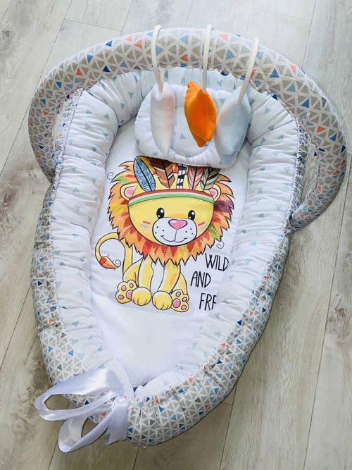 Кокон-гнездышко "Пушинка" львенок 2