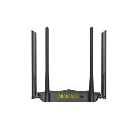 Маршрутизатор TENDA AC8 Wi-Fi маршрутизатор двухдиапазонный стандарта AC1200 , 4 внешние антенны 6dBi, 1-port 10/100/1000Mbps WAN, 2-ports 10/100/1000Mbps LAN