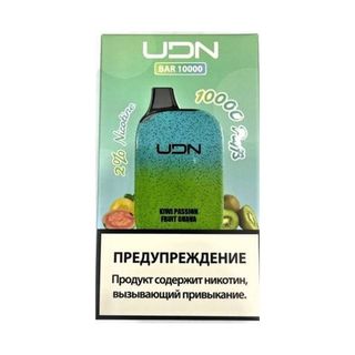 Купить Одноразовый Pod UDN BAR - Kiwi Passion Fruit Guava (10000 затяжек)