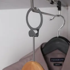 Вешалка антивандальная с перекладиной SAVANNA, размер 46-48, сорт А, светлое дерево, лотос