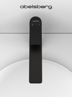 Смеситель для раковины Abelsberg Intensa EGF23521MB высокий, вулканический черный