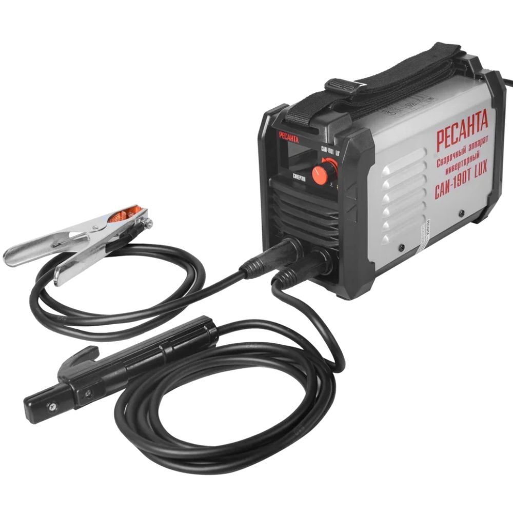 Сварочный аппарат инверт, Ресанта, САИ-190Т Lux, 190 А, электрод